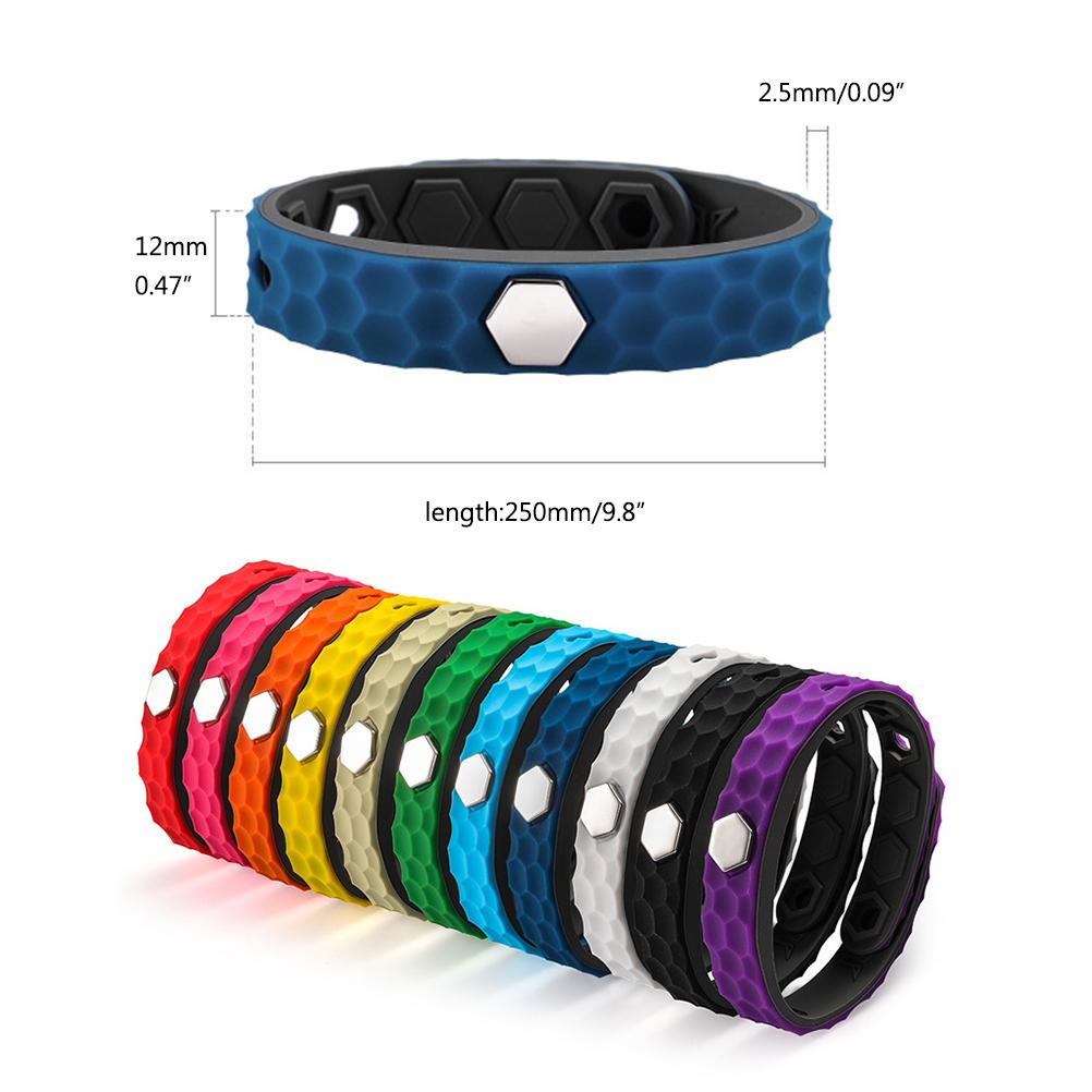 Anti Static Wristband Adjustable Waterproof Silicone Bracelet Prevents Static Anti Static Sports Bracelet for Men and