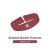 Car Seatbelt Buckle Protector Leather Anti Scratch Interior ZX32 Guard For Volkswagen VW Polo Jetta Sagitar Magotan Passat B5 B6 B7