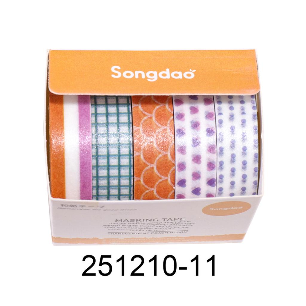 Retro Cartoon Color Ful Washi Tape Set for DIY Photo Frames Diaries Gift Box Packaging Exquisite Decorative Items Cute Gift