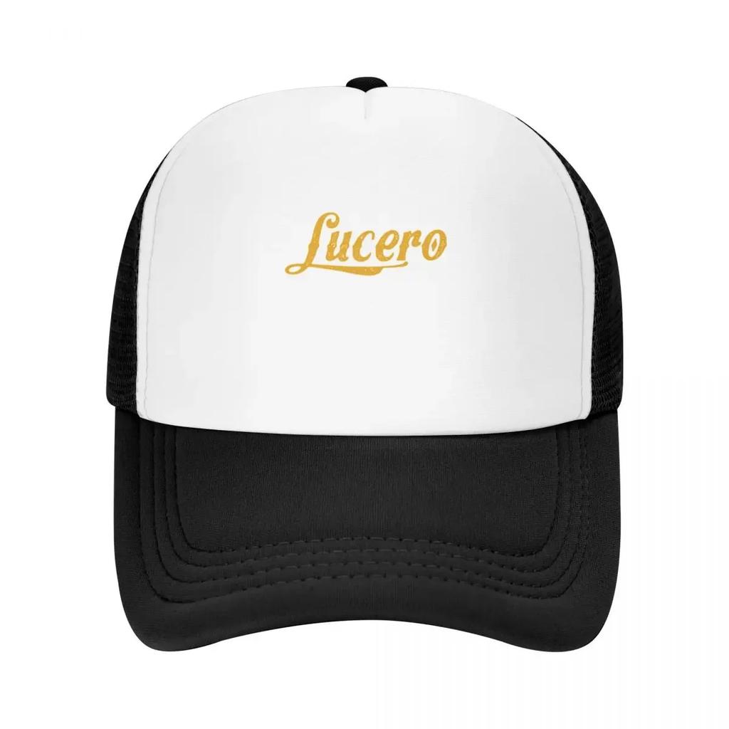 Lucero Band T Baseball Cap Vintage Winter Hats for Men Luxury Brand Womens Beach Visor Mens