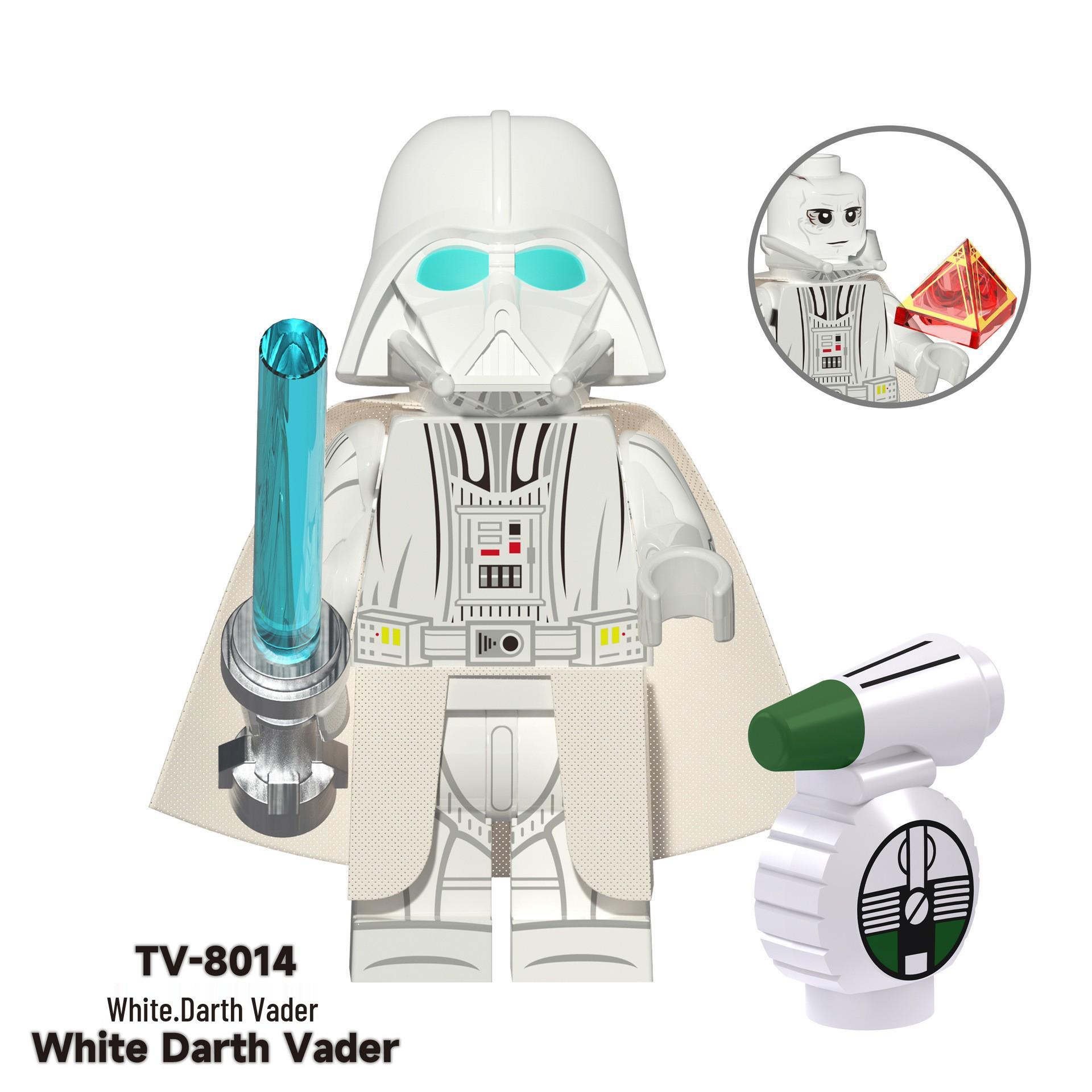 Children s Sci-Fi Building Blocks: TV6102 Ahsoka Mandalorian Paratrooper Figure