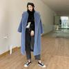 Winter Women Fur Coats Long Fur Loose Lapel Over Coat Thick Warm Plus Size