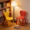 Colorful Doll Furniture Small Chair Model Figurine With Hole Design For Doll House Accessories And Kids Pretend Play Game
