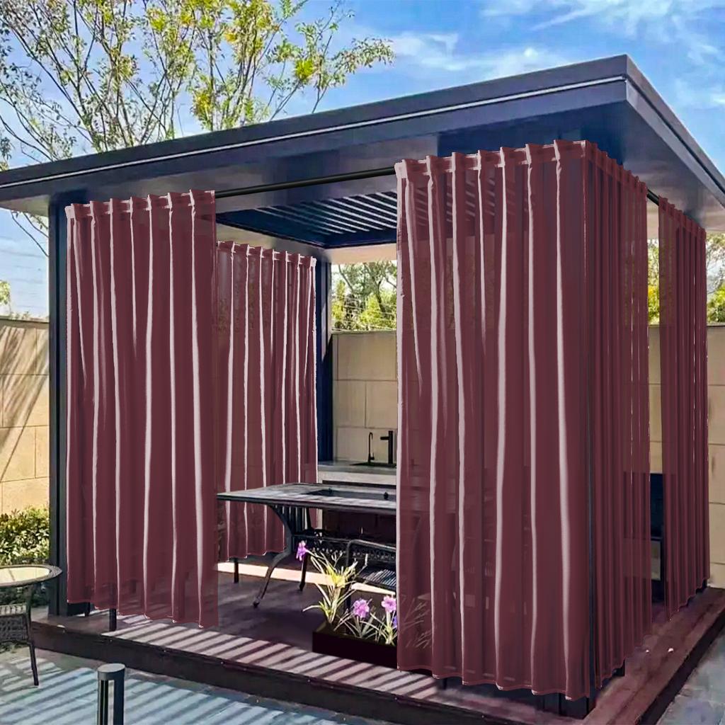 Wasserdichte Fenstermatte Terrasse Außenpavillon Transparenter Sichtschutz Vorhang Außen Fertigprodukt Selbstbau Vorhang