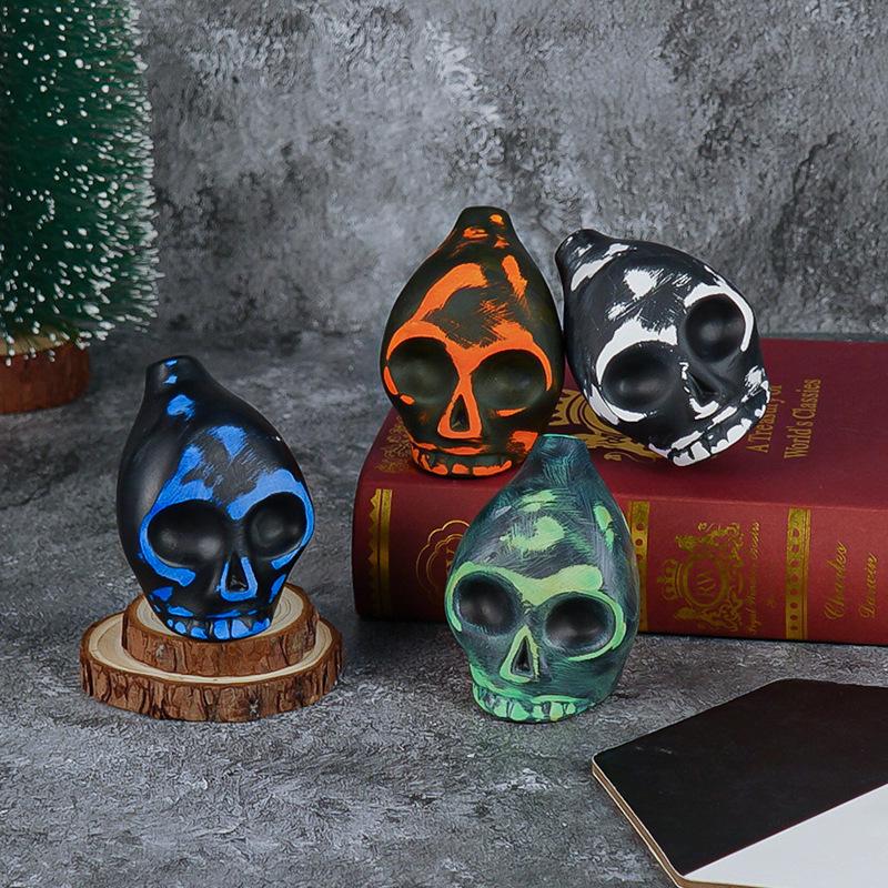 Aztec Ghost Scream Whistle: Handmade Terracotta Halloween Prank