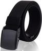 YKK Buckle Belt for Super Large Lightweight Nylon Tactical Work Black 2 Men, Stretchy, Size, Belt, Workwear, Clothes, Airsoft,