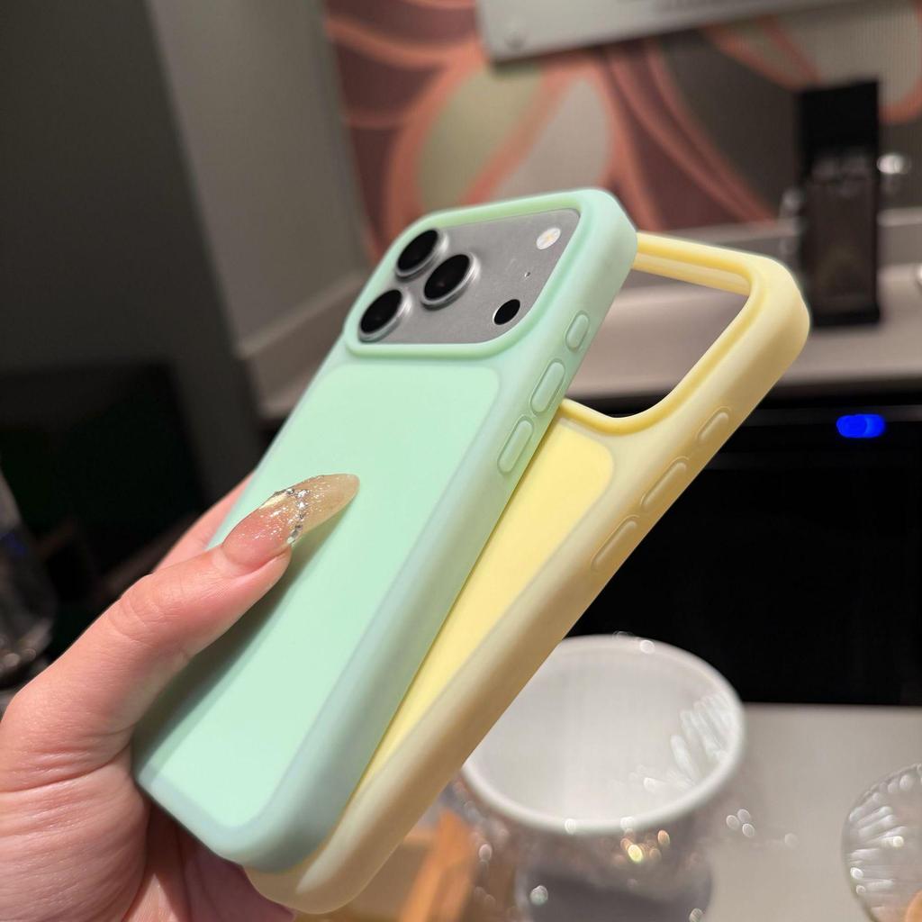 iPhone 17 Jelly Ice Cream Liquid Silicone Case - Soft, Anti-fall Protective Cover for Apple 16 Pro Max