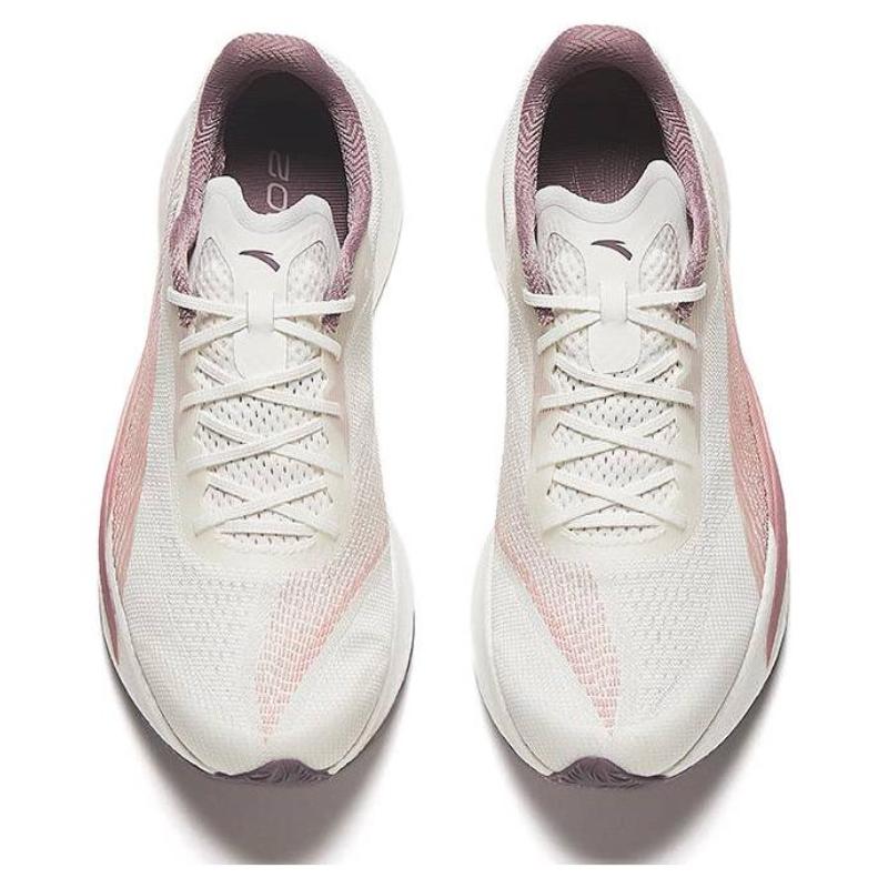 Anta C202 Cushioning Wear-Resistant Low-Top Running Shoes Women's White Purple Sneakers 122455563-6
