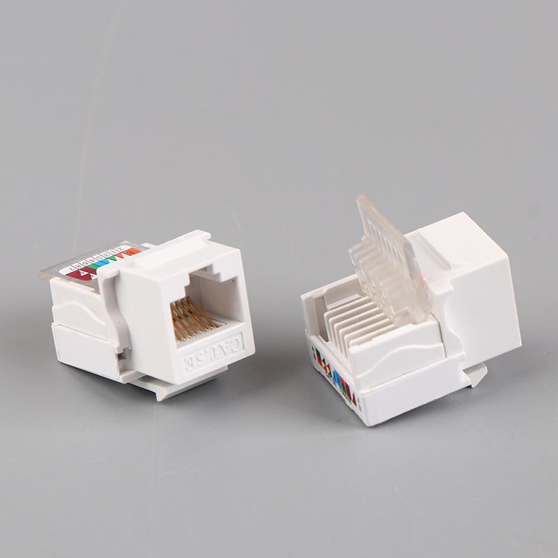 

5Pcs Rj45 роз єм Інформаційна розетка Комп ютерна розетка Кабель-адаптер