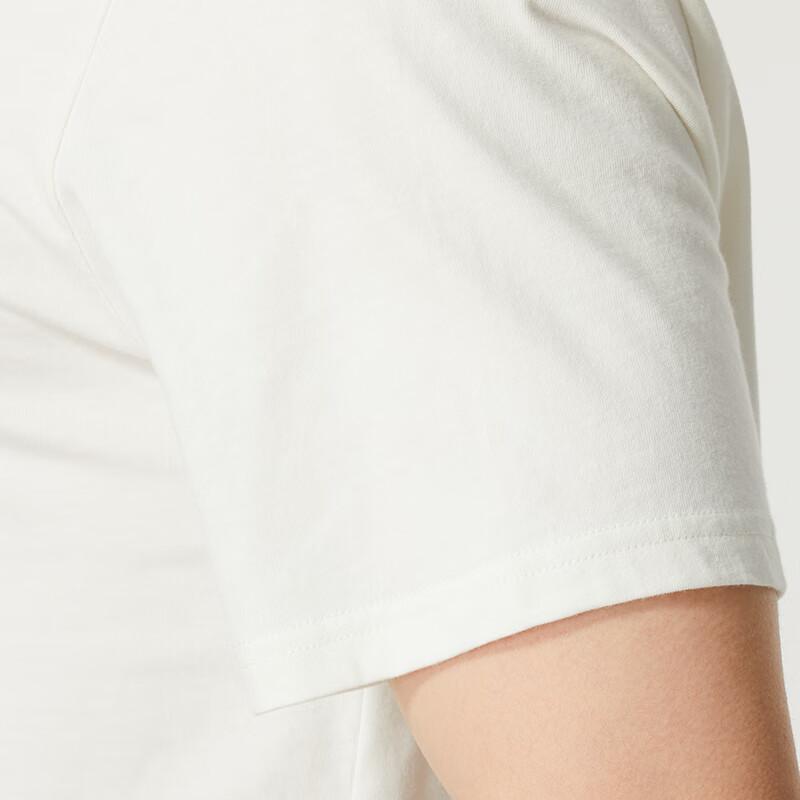 Puma Letter Logo Print Quick-Dry Breathable Round Neck Short Sleeve T-Shirt Unisex Tops White 682344-65