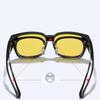 Pochromic Night Vision Glasses Goggles Shaeds for Men Women Night Driving Fit Over Glasses UV Protection Sunglasses