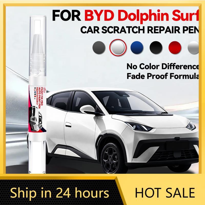 Car Dedicated For BYD Dolphin Surf Paint Repair Pen Touch Up Scratch Remover DIY Auto Accessories Black White Blue Gray Purple P