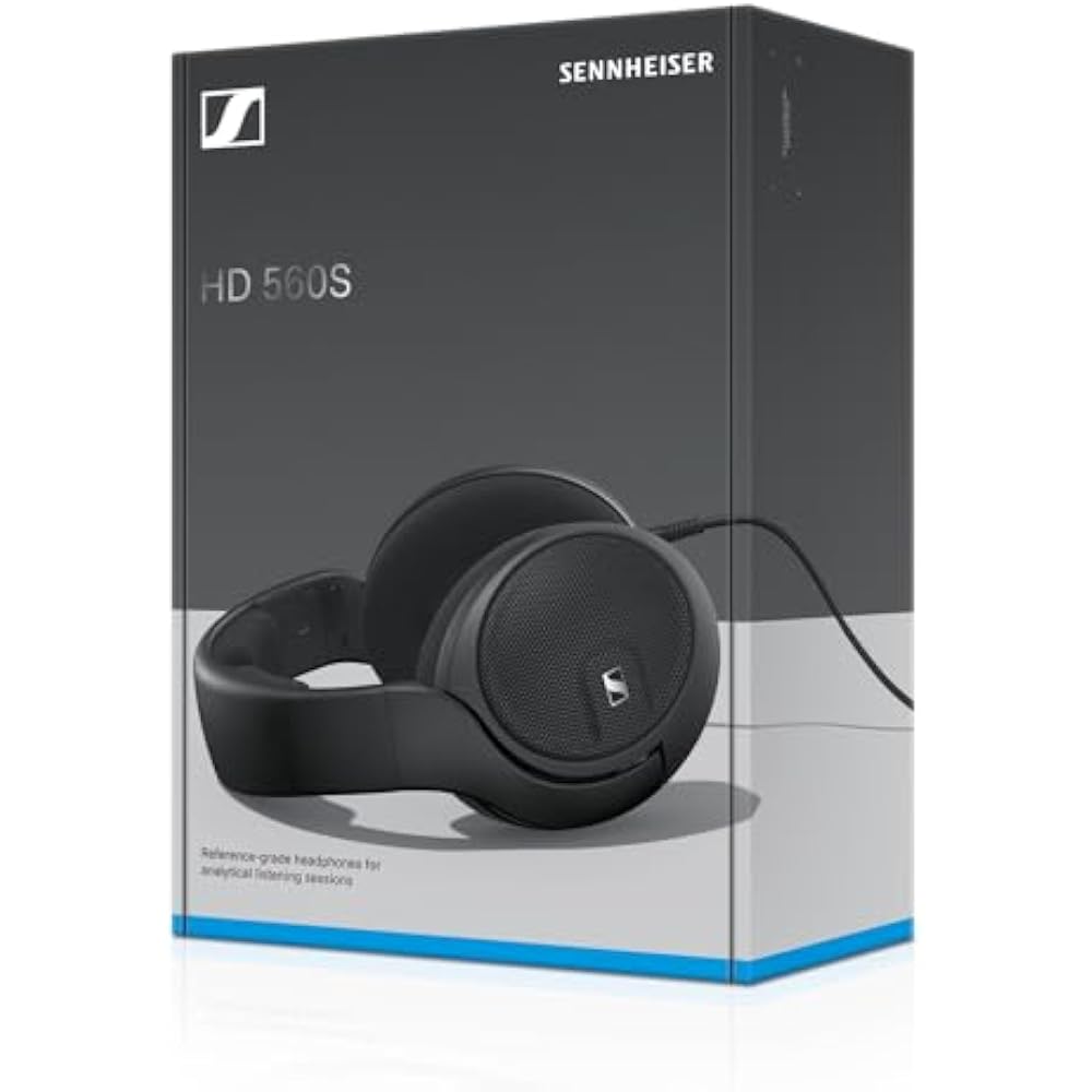 Sennheiser Sennheiser Headphones Wired HD 560S Open Type Open Type Headquarters Development Drive...
