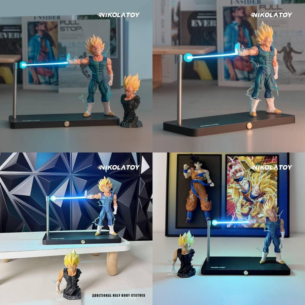Ball Dragon Magnetic Night Light Anime Vegeta Saiyan Desktop Ornaments Goku