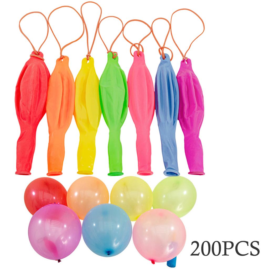 200/50 Pcs Punch Balloon Color Thickened Eco Latex Reusable Punch Balloon Coordination Ability Training Party Decoration