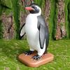 Penguin/Duck Resin Magnetic Countertop Collectible Animal Figurine Organizer Table Desk Sculpture for Home Office Table Decor