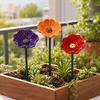 Stazione di abbeveraggio per api, Bagnetto per api da giardino, Mangiatoia d'acqua per api con design floreale, Ciotola colorata per bagno api e farfalle per decorazione esterna di giardino e cortile