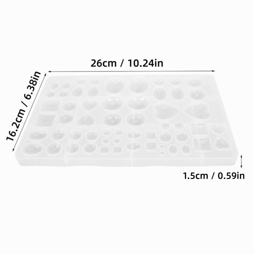 

Prevents Deformation Silicone Jewelry Mould Transparency Resin Necklace Mould Jewelries Making