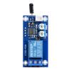 DC 12V Relay Switch Module DIY Alarm System Adjustable Vibration Delay Time Vibration Sensor Trigger Board