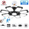 AC 85-265V 250W 6500K E27 LED Garage Light Lamp Adjustable Deformable Bulb Ceiling Light For Shop/Storage/Warehouse Workshop Lighting
