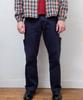 Pabeo Washed Cargo Pants (Purple Navy)