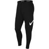 Nike dri-fit tapered training pants sweat-wicking Black/White