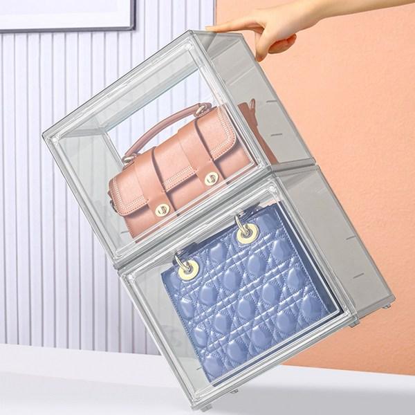 HK.Sell Handtaschen & Figuren transparenter Aufbewahrungskoffer, 1 koreanisches Spielzeug