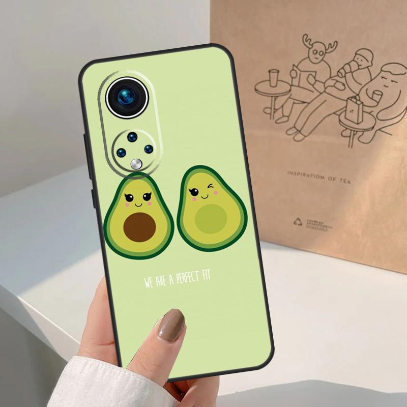 Avocado Pattern For Honor Magic 8 7 6 5 Pro Case For Honor X9d X9c X9b X9a X8c X8b Win 200 400 50 70 90 Lite