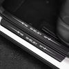 For Ford Shelby Logo Car Door Sill Protector Sticker Waterproof Anti Scratch Guard Plate Decal Auto Modification Accessories