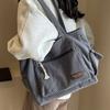 Woman Corduroy Handbag Large Capacity Versatile Shoulder Bag College Student Classroom Classroom Bag Tote Bag Multi Functional Commuting Bag
