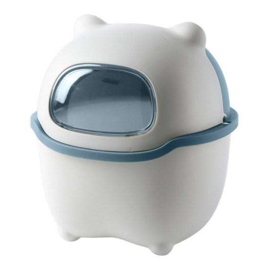 Creative Large Capacity Thickened Garbage Can Trash Desk Waste Container Home Improvement