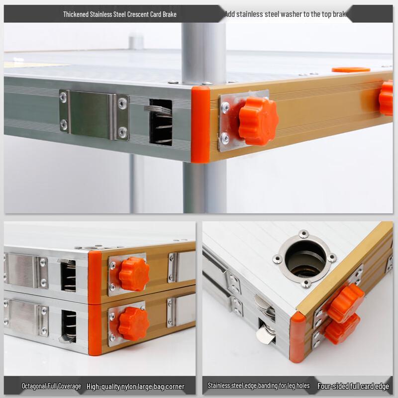 Adjustable Aluminum Alloy Fishing Platform