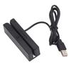 3 Track Magnetic Stripe Card Reader Bidirectional Manual USB Card Reader for POS Access Control Iden