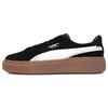 New Platform Skate Shoes 'Black White Brown' Women's 395225-04
