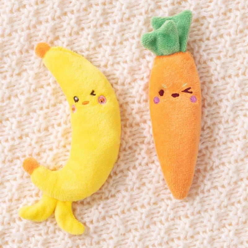 Adorable Shape Infant Cuddle Toy for Stress Reduction Gentle Sensory Stimulation Toy Secure Chewing Support Doll