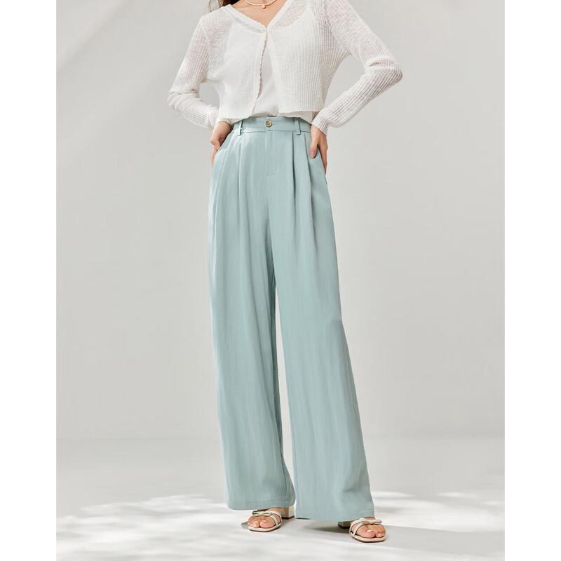 IEF Women's Loose Wide-Leg Trousers