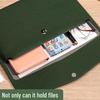 Premium Leather A4 Document Bag with Logo Printing Option