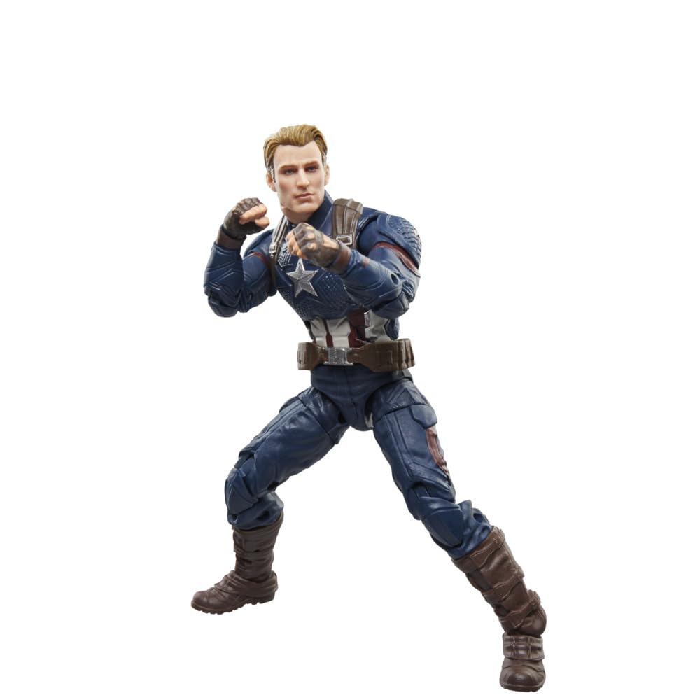 Hasbro Marvel Legends Series Captain America "Avengers: Endgame" Collectible 15cm Action Figure G0607 Authentic