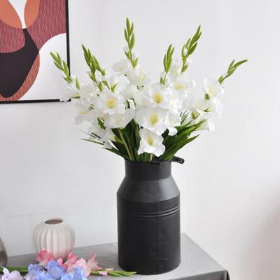Künstliche Gladiole Blume Realistisch Gefälschte Heim Büro Seidenblume Hochzeitsfeier Innen