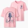 2026 Été Nouveau Quand Tu Traverseras les Eaux Profondes Chrétien Haute Qualité Décontracté Respirant Unisexe Et Unisexe T-shirt à Col Rond