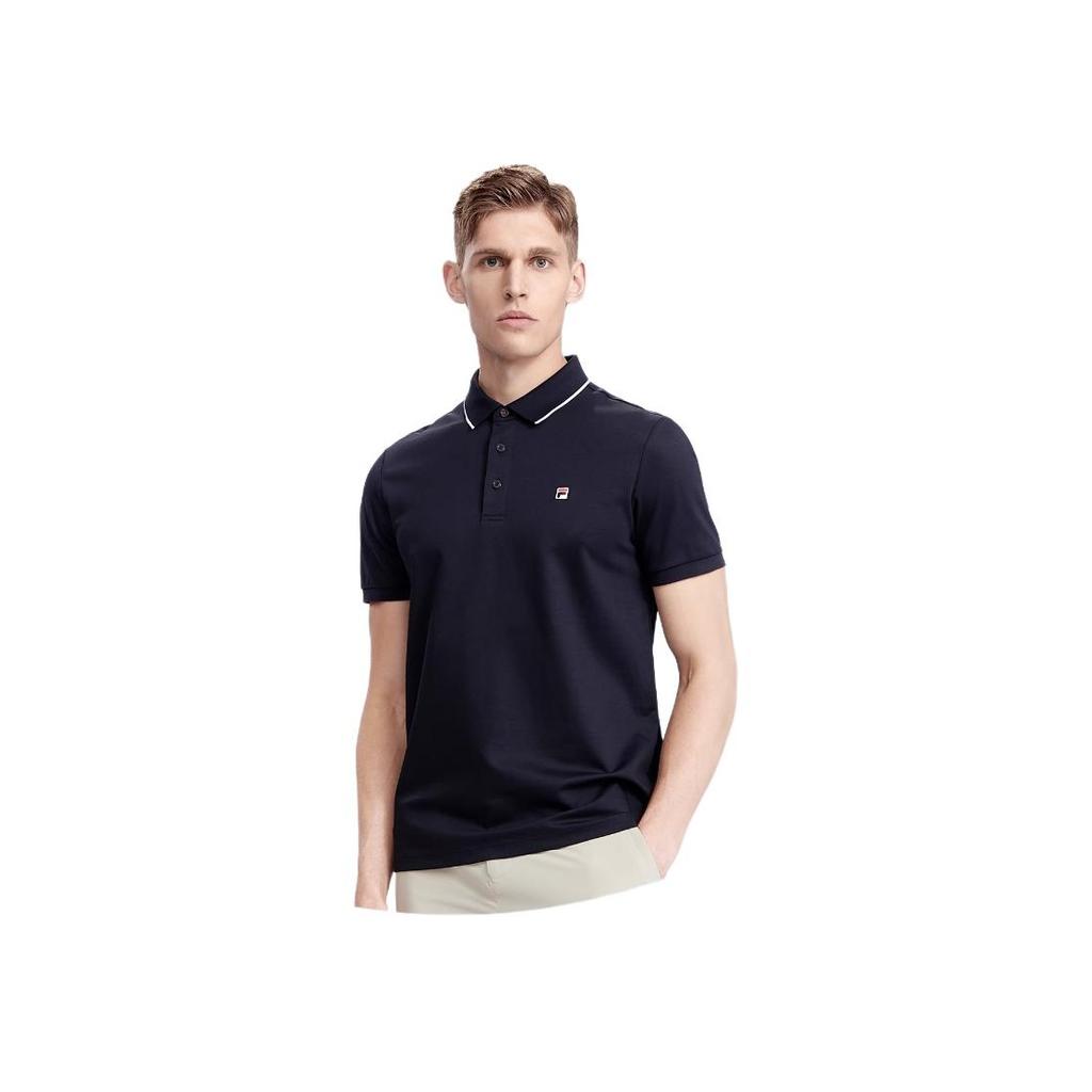 New FILA Polo Shirt Men's Legend Blue F51M421102F-NV