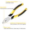 3Pcs 6 Inches Wire Pliers Electrician Specific Pointed Nose Pliers Multi-Functional Labor-saving Household Electrician Pliers