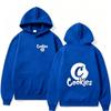 Autumn Men's Women's Hoodies Cookies Letter Printing Unisex Fashion Pullover Long Sleeves Loose Casual Vintage Sweatshirts
