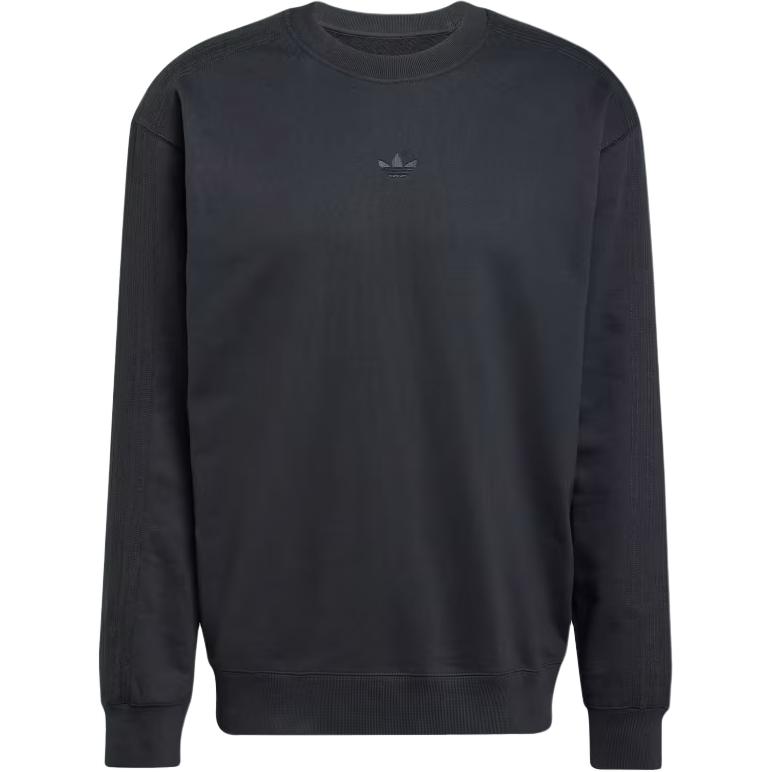 

adidas Premium Essentials Crew Sweatshirt Black Men Streetwear JC9574 S