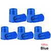 Plastic Tire Valve Caps Built-in Valve Core Remover Tool Universal Stem Covers for Cars Bike and Bicycle Trucks Motorcycles Valve Stems 1