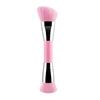 Duals Ended Liquid Makeup Brush Round & Angled Makeup Brushes,Synthetic Makeup Brush for Blending and Application Liquid