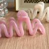 Fluid Wave Silhouette Hair Clip In Dreamy Translucent Hues Provides Secure Hold For Messy Buns And Modern Minimalist Updos