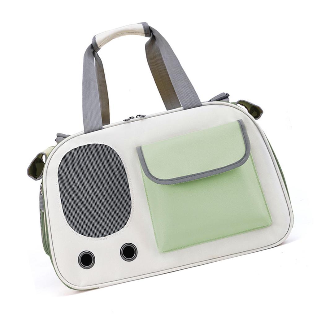 Pet Carrier Large Capacity Portable Single Shoulder Dog Pet Bag with Ventilation Window for Outdoor Travel
