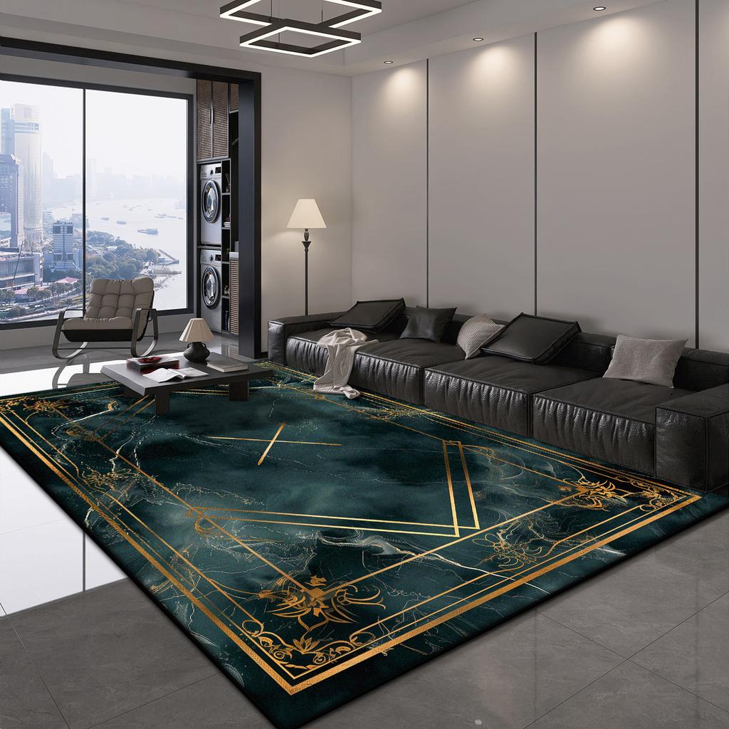 Nordischer Luxusteppich Wohnzimmerdekoration Lounge Kaffeetische Rutschfeste Große Teppiche 200x300 Faltbare Schlafzimmer Bettvorleger Weiche Matten