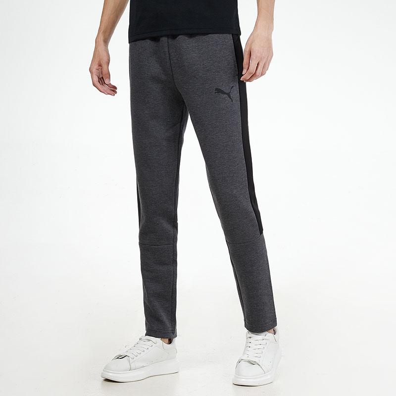 Puma Casual Breathable Sports Knitted Straight Leg Pants Men bottoms Dark-Gray 588892-07